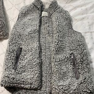 Authentic sherpa vest
